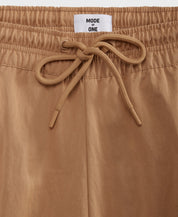 Mode of One Men's Pull On Tan in Cargo Pants Brown Large