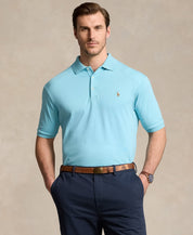 Polo Ralph Lauren Mens Regular fit Short Sleeve Polo Shirt 2XLT Blue Solid