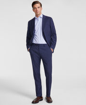 Tommy Hilfiger Mens Modern fit Dress Pants 30 / 32 Blue Plaid Stretch