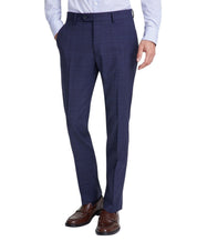 Tommy Hilfiger Mens Modern fit Dress Pants 30 / 32 Blue Plaid Stretch Wool