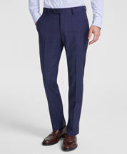 Tommy Hilfiger Mens Modern fit Dress Pants 30 / 32 Navy Blue Plaid Stretch