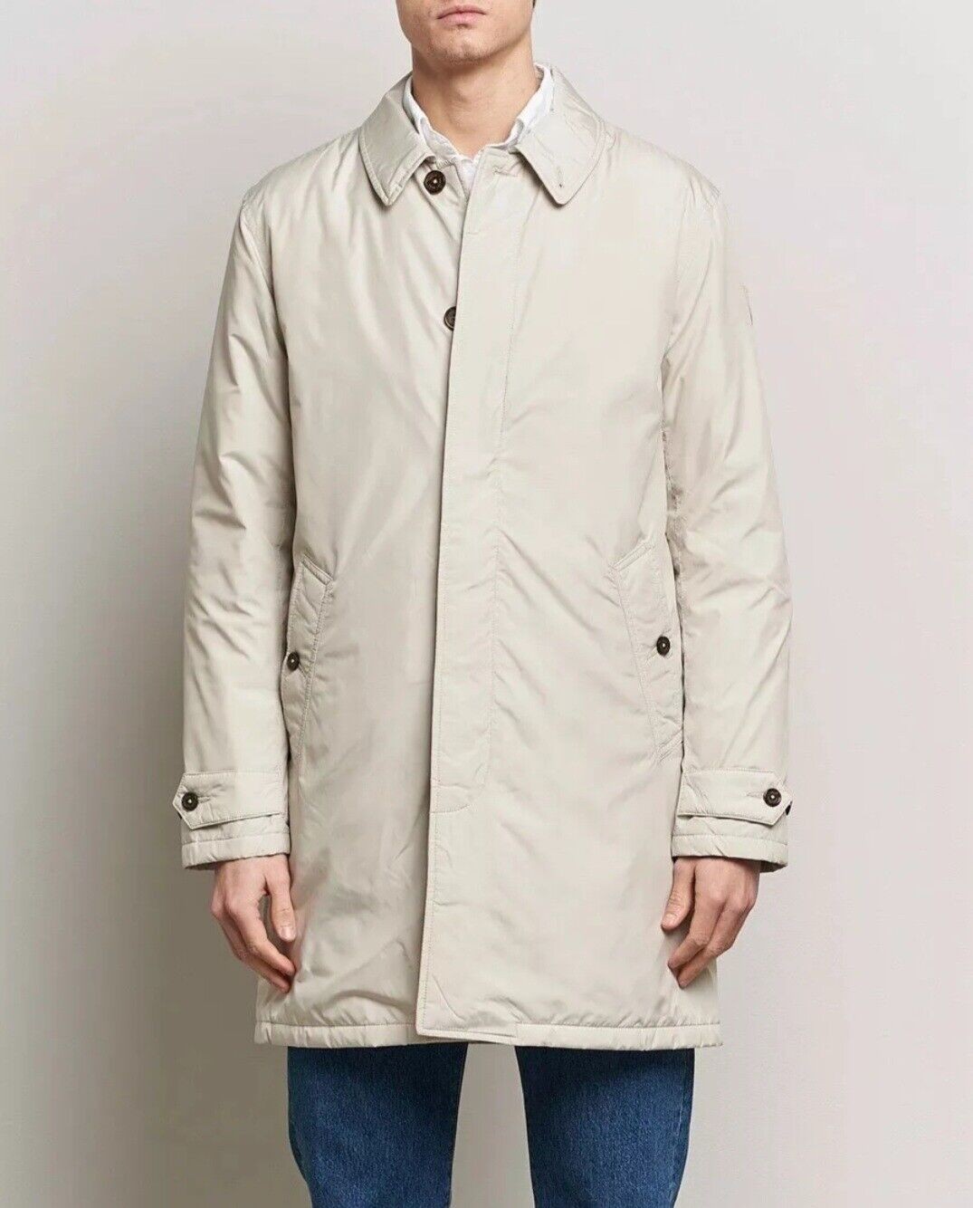 Polo Ralph Lauren Men's Packable Walking Coat Beige XXL 2XL