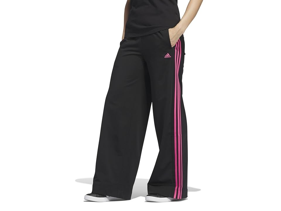 Adidas Women Regular fit Track Pants Pants Medium  Black Solid