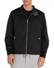 Moncler Mens Black Flamenne Reversible Jacket Size 1 / Small Full Zip