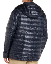 Moncler Isidore Mens Reversible Puffer Jacket Coat Size 4/ XL Dark Blue