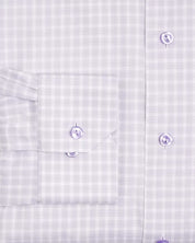 Eton Mens Contemporary Cotton Lyocell Dress Shirt 16 / 41 Large Purple