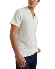 Rails Mens Regular fit Short Sleeve Polo Sweater Medium White Solid