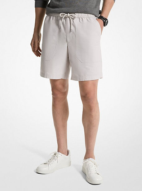 Michael Kors Mens Mens Classic fit Drawstring Shorts XXL Grey Solid