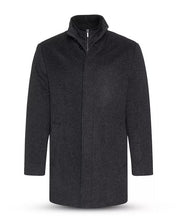 Cardinal Of Canada Mont Royal Wool & Cashmere Regular Fit Car Coat 40 R Charcoal
