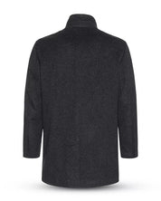Cardinal Of Canada Mont Royal Wool & Cashmere Regular Fit Car Coat 40 R Charcoal