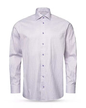 Eton Mens Contemporary Cotton Lyocell Dress Shirt 16 / 41 Large Purple