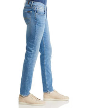 7 for All Mankind Slimmy Squiggle Slim Fit Jeans in Left Hand Size 32 Light Blue