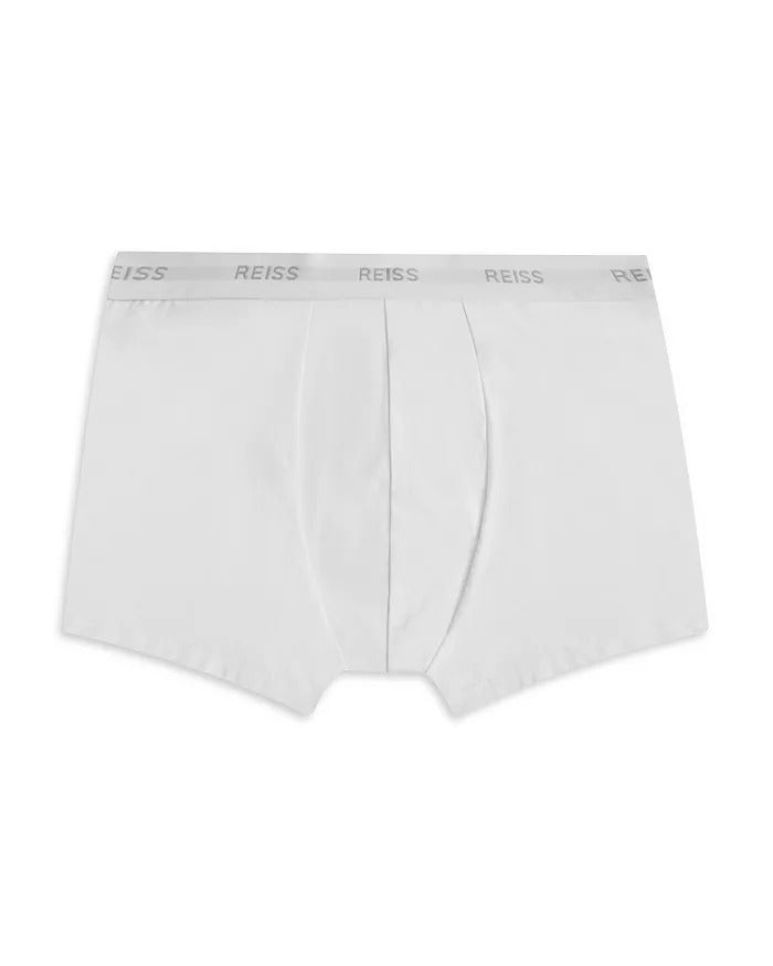 REISS Heller Boxer Shorts Briefs Pack of 3 White Large