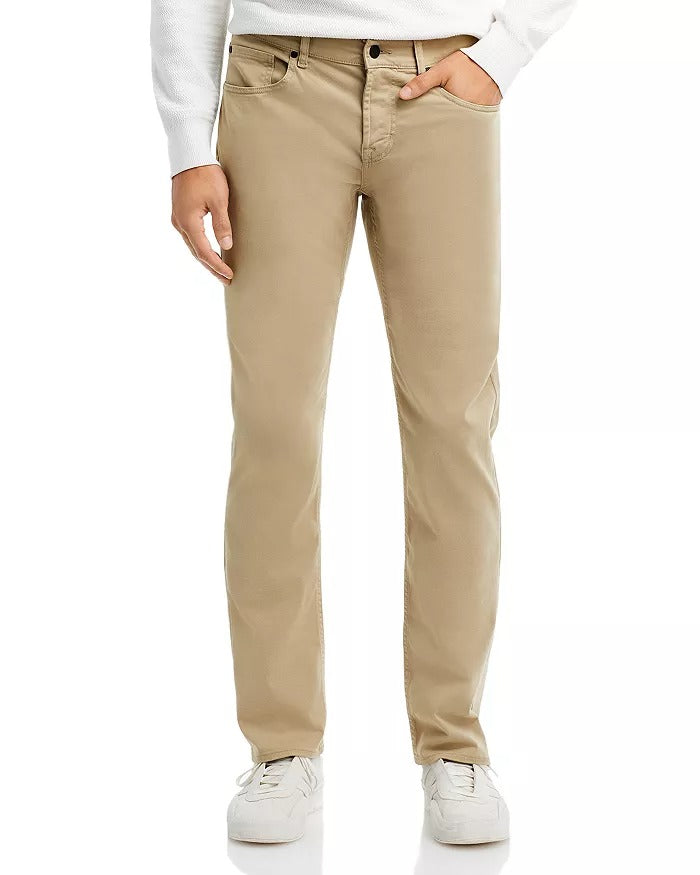 7 For All Mankind Slimmy Luxe Performance Plus Pants Size 33 Beige Tan