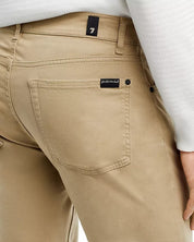 7 For All Mankind Slimmy Luxe Performance Plus Pants Size 33 Beige Tan