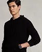 Polo Ralph Lauren Washable Cashmere Waffle Knit Regular Fit Hooded Sweater Small