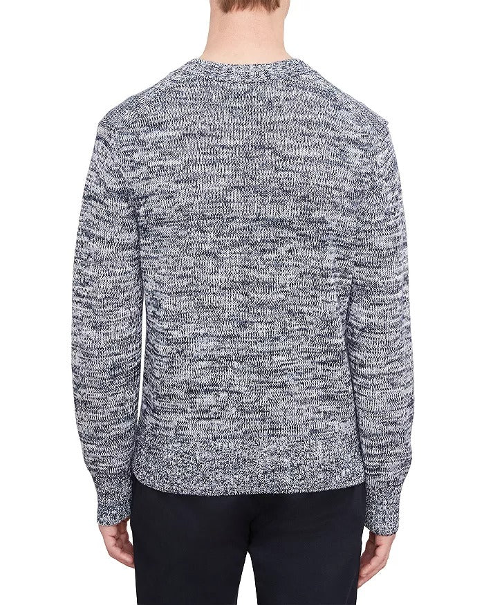 Vince Mens Regular fit Long Sleeve Crewneck Sweater Large Crew Neck Blue