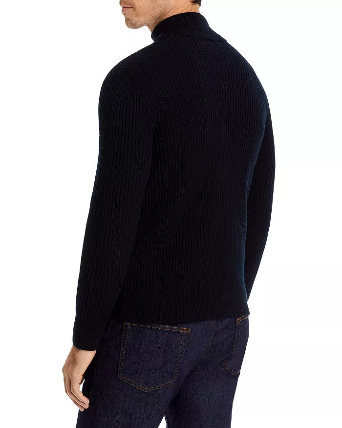 The Men's Store Regular fit Cardigan Sweater Large Black