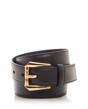 Versace Men's Leather Belt Size EU 80 US 32 Black