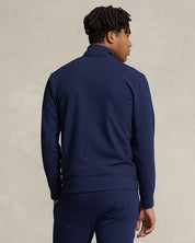 Polo Ralph Lauren RLX Mens Performance Jersey Zip Jacket XL Navy Blue