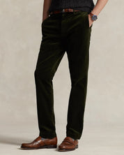 Polo Ralph Lauren Mens Slim Fit Stretch Corduroy Pants Green 40 x 32