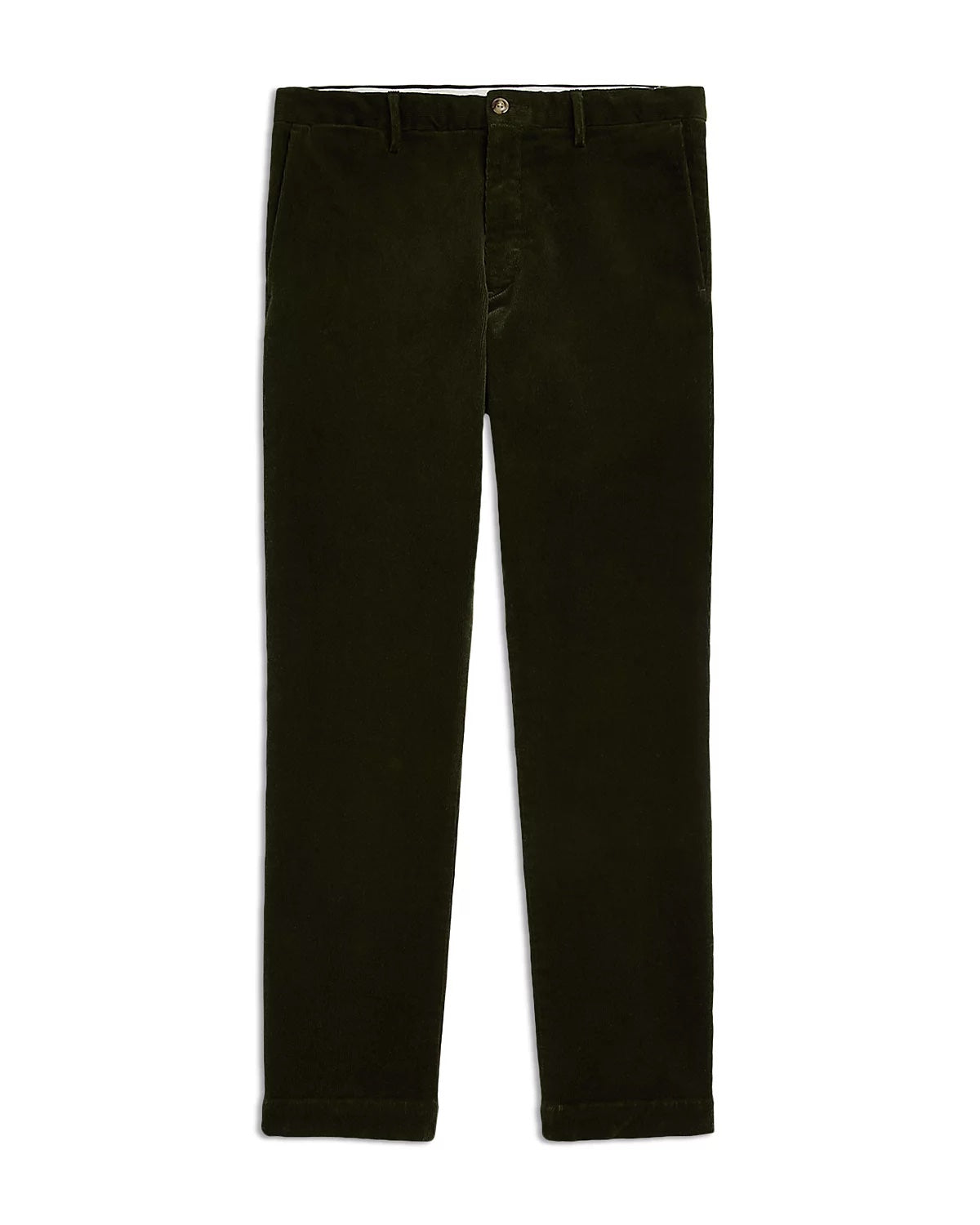 Polo Ralph Lauren Mens Slim Fit Stretch Corduroy Pants Green 40 x 32
