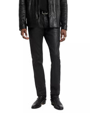 John Varvatos Mens Slim Fit Jeans Kel J702 Coated Black 33 Waist