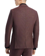 HUGO BOSS Arti Birdseye Extra Slim Fit Suit Jacket 42R Brown