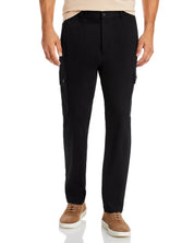 HUGO BOSS Mens Glian Slim Fit Cargo Stretch Pants Medium Black