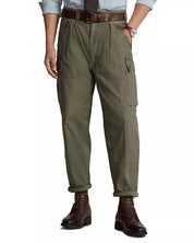 Polo Ralph Lauren Mens Baggy Fit Reverse Sateen Cargo Pants Green 38 x 32