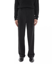 Helmut Lang Mens Pull-on Wool-Blend Trouser Dress Pants Size XL Black