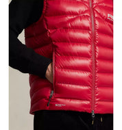 RLX  Polo Ralph Lauren Mens Water Repellent Packable Down Vest Small Red