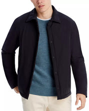 Herno Mens Padded Shirt Jacket EU 48 US 38 Medium Black
