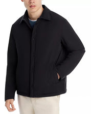 Herno Mens Padded Shirt Jacket EU 48 US 38 Medium Black