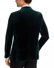 Hugo Boss Mens Green Velvet Dinner Jacket 38R