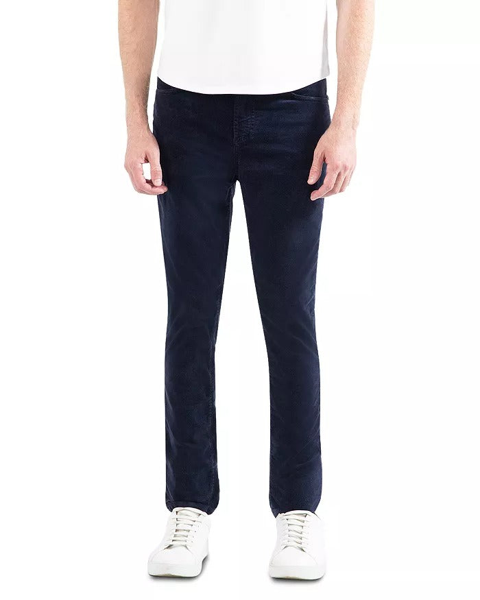 Monfrere Mens Slim fit Denim Jeans 29 / 33 Blue Solid