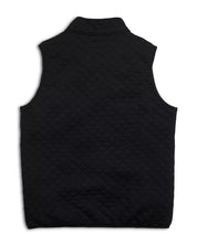 Marine Layer Mens Corbet Quilted Full Zip Vest XL Black