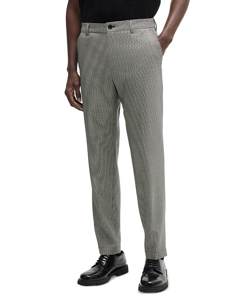 Hugo Boss Mens Perin Relaxed Fit Dress Pants 34 x 30 Grey Wool Blend