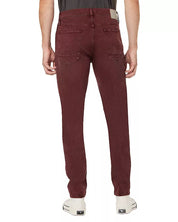 Hudson Mens AXL Slim Fit Jeans Size 32 Plum Red