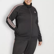 Adidas Womens Track Jacket Coat 1X Black