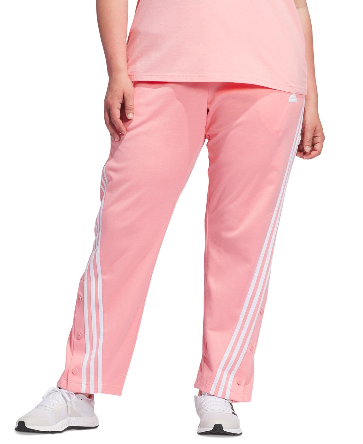 Adidas Women Regular fit Track Pants Pants 1X / 30 Pink Solid
