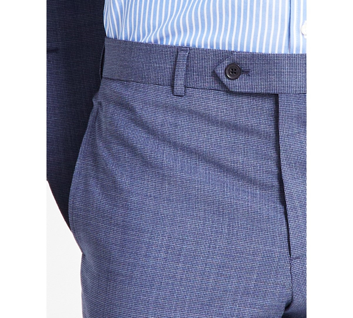 Brooks Brothers Mens Classic fit Wool Dress Pants 34 / 30 Blue Check