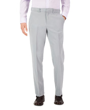 Perry Ellis Portfolio Mens Modern fit Dress Pants 44 / 30 Gray Solid