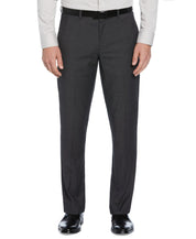 Perry Ellis Mens Modern fit Dress Pants 38 / 32 Charcoal Grey Stretch