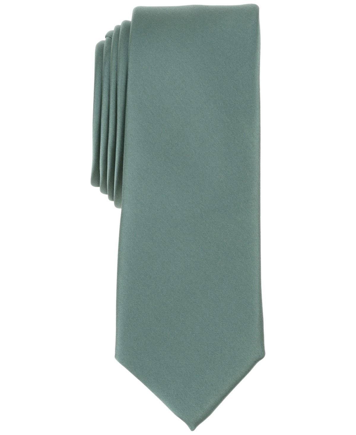 Bar III Mens Logan Solid Neck Tie Green Mint