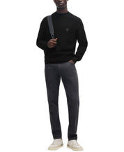 BOSS by Hugo Boss Men's Logo Patch Regular-Fit Sweater Size Large Black