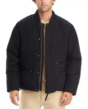 Norse Projects Mens Ryan Military Nylon Insulated Bomber Jacket Small Black