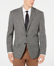 Lauren Ralph Lauren Men's Wool Classic Fit Stretch Blazer Black White 40L