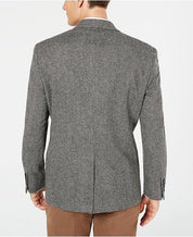 Lauren Ralph Lauren Men's Wool Classic Fit Stretch Blazer Black White 40L