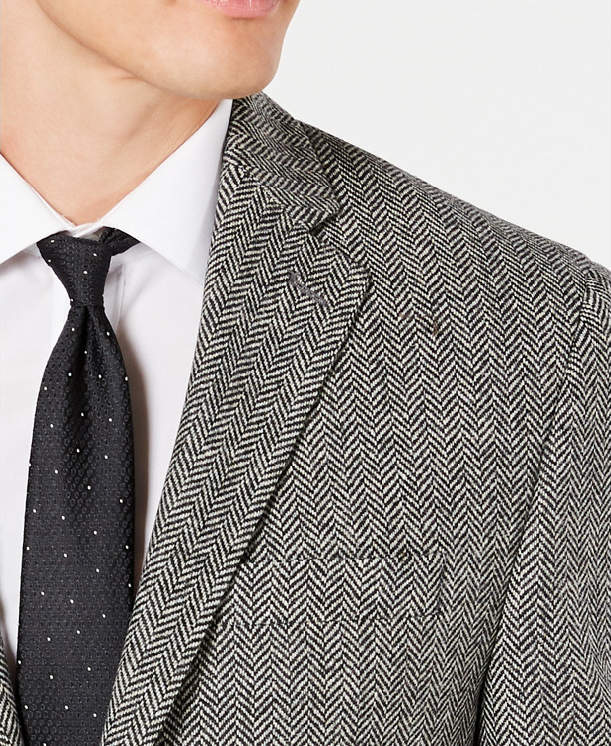 Lauren Ralph Lauren Men's Wool Classic-Fit Blazer Black white 38R